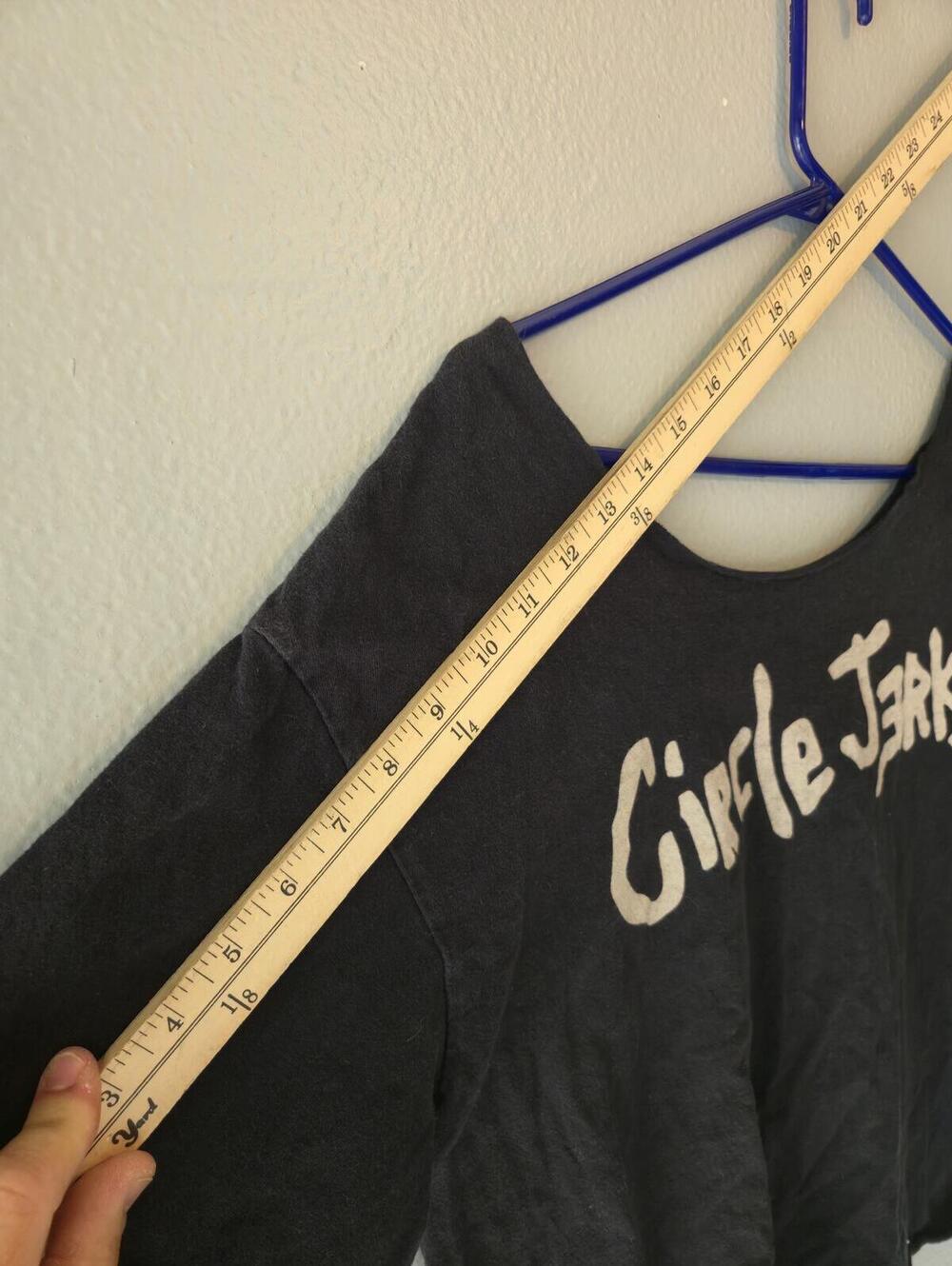 Vintage Circle Jerks Graphic Black T-Shirt - Picture 5 of 5